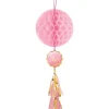 Oh Baby - Dekorationer Honeycomb Rosa