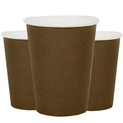 Pappmuggar 250 ml - Bruna 10-pack