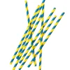 Pappsugrör Svenska Flaggan 24-pack