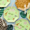 Papptallrikar Safaridjur 6-pack