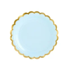 Pastellblå - Assietter 6-pack