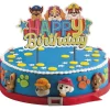 Paw Patrol - Cake Topper Happy Birthday