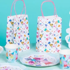 Peppa Pig Birthday - Kalaspåsar av papper 8-pack