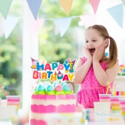 Peppa Pig - Cake Topper Happy Birthday