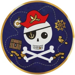 Pirates Map - Tallrikar 8-pack
