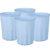 Plastmuggar, Pastellblå 220 ml 4-pack