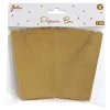Popcornbägare Guldfolierade 6-pack