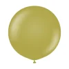 Premium Latexballonger Olivgröna 60 cm 2-pack