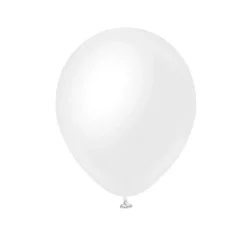 Premium Latexballonger Satin Snow White 10-pack