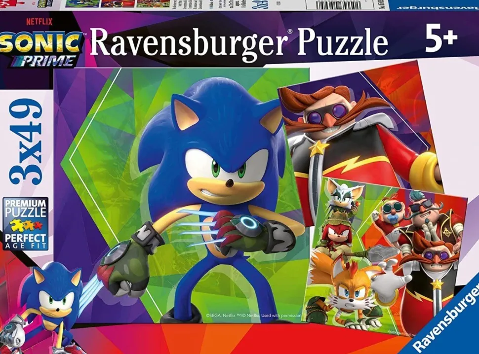 Ravensburger Pussel - Sonic Prime 3x49 bitar