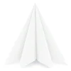 Servetter Premium Textilstruktur 40 cm - Vita 20-pack