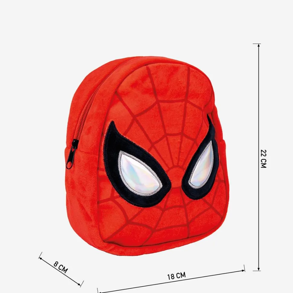 Spiderman - Barnryggsäck i mjuk plysch
