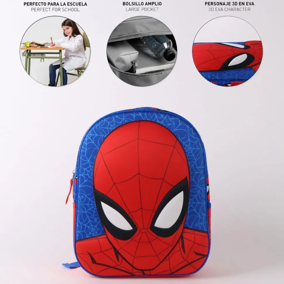 Spiderman Barnryggsäck med 3D-effekt