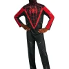 Spiderman Miles Morales Maskeraddräkt 7-8 år