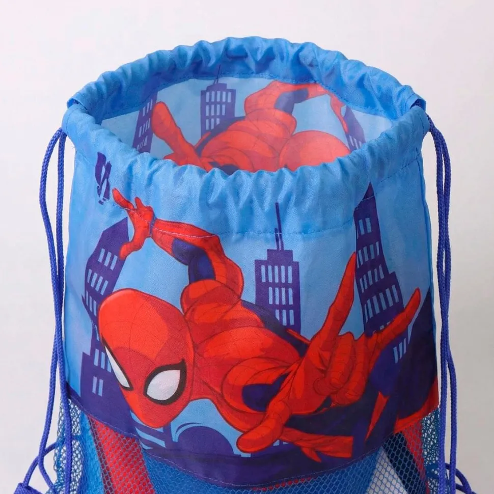 Spiderman - Set med Handduk, Keps & Gympapåse