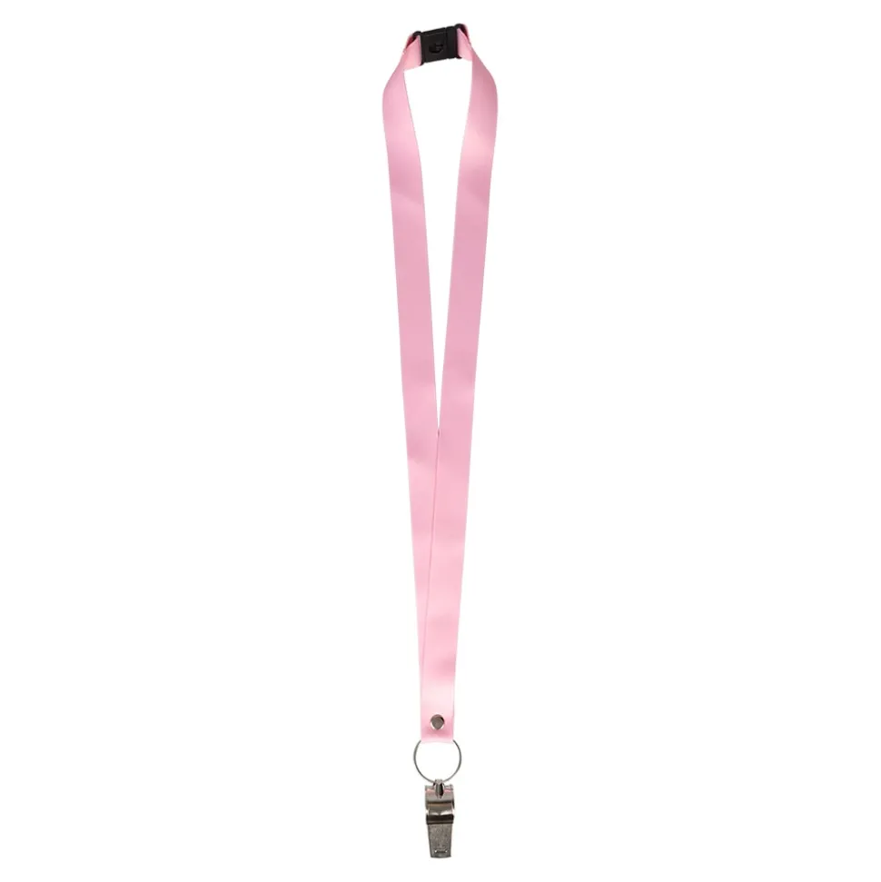 Studentvisselpipa metall med rosa band