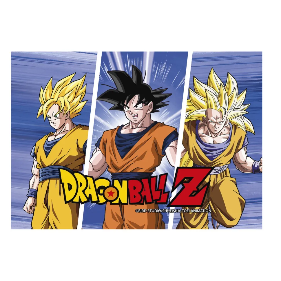 Tårtbild Dragon Ball - Sockerpasta 15 x 21 cm