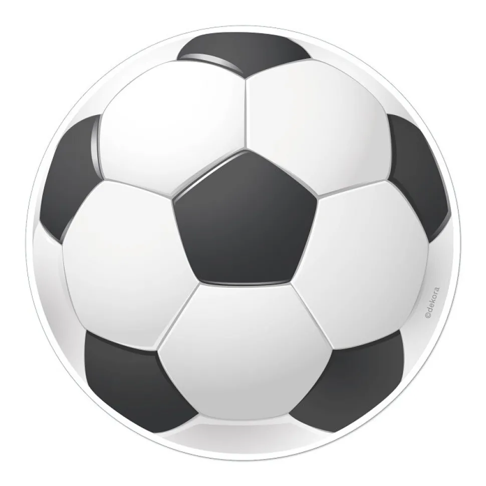 Tårtbild Fotboll - Oblat 20 cm