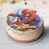 Tårtbild Spiderman - Oblat 20 cm