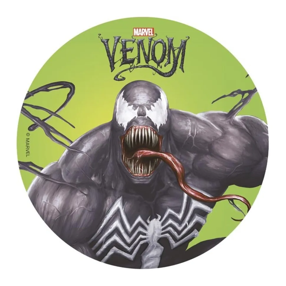 Tårtbild Venom - Oblat 20 cm