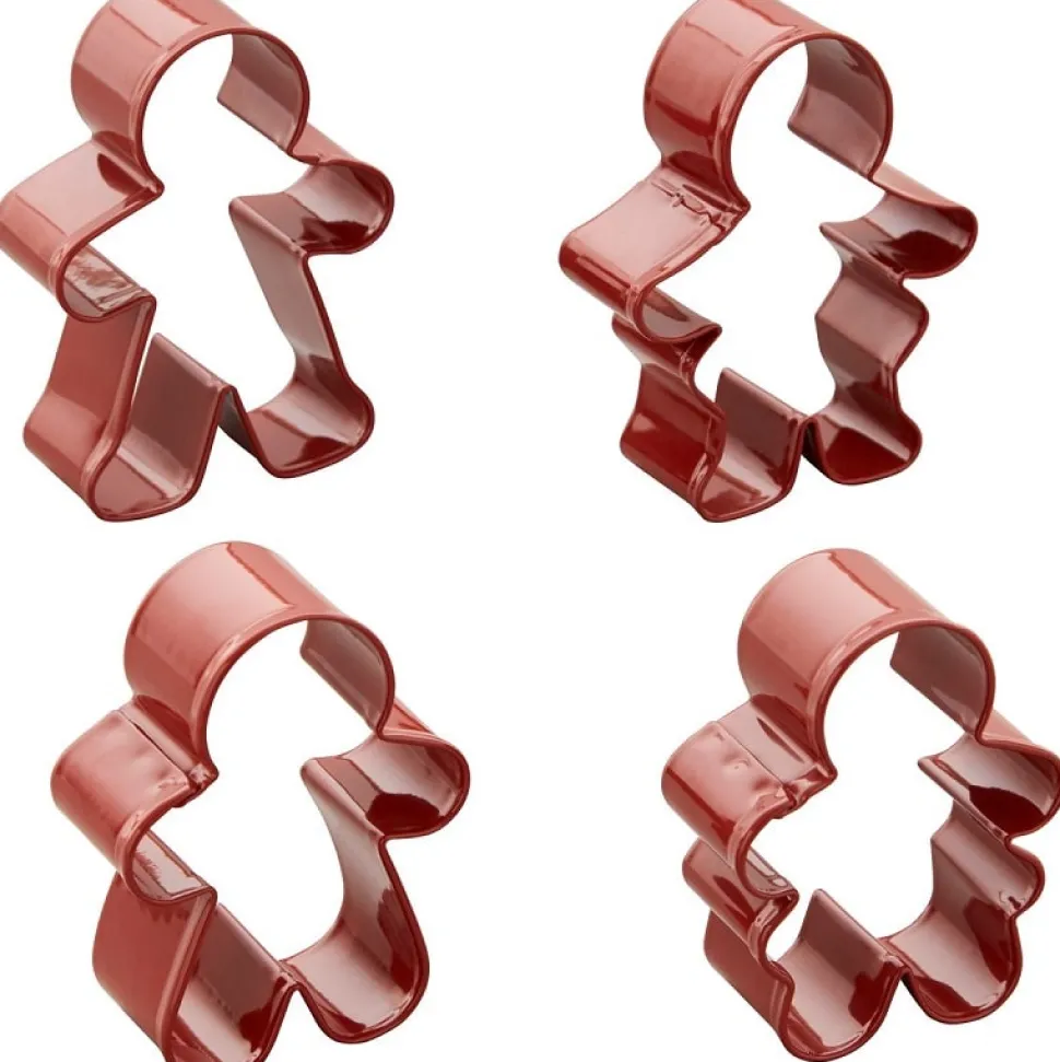 Wilton - Kakformar Pepparkaksgubbar 4-pack